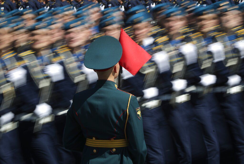 APTOPIX Russia Red Square Parade
